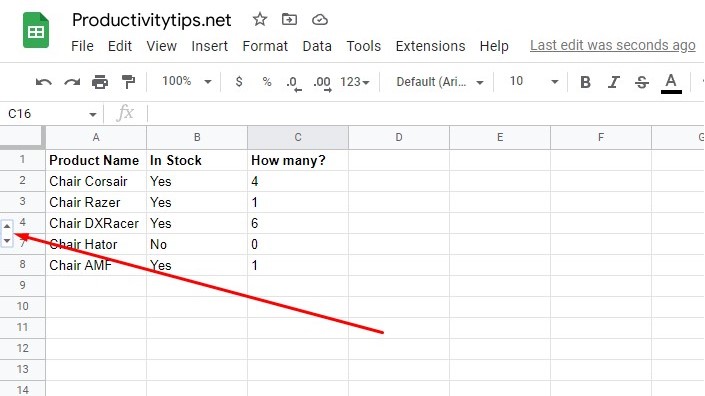 How to Unhide Rows in Google Sheets (Quick Guide)?