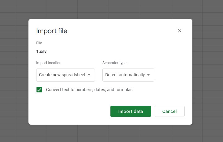 How to Import CSV into Google Sheets?