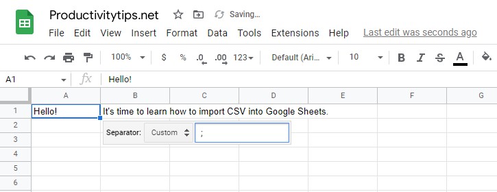 How to Import CSV into Google Sheets?For those who work with tabular or spreadsheet information a lot, comma-separated value (CSV) files provide an easy way to store and exchange their data both quickly and reliably. As CSV files are essentially plain text documents, they can be easily opened by most software applications—including Google Sheets. This means that regardless of what program created the file, you can open it in Google Sheets for further manipulation or analysis. Furthermore, as well as being an excellent format for storing tabular information within a single program, CSV files also provide an effective way to export data from one piece of software and import it into another. How to Import CSV into Google Sheets? The CSV format can be opened by different programs, and Google Docs supports several options for importing this type of file at once. We will list them, and you can choose the one that best suits your goals. Method 1: Through the File menu How to import CSV into Google Sheets: Click on the File button in our Google Spreadsheet. Click on the Import button. Go to the Upload tab (or you can choose from Google Drive). Select the CSV file to be imported. In the Import Location line, select the location where the data will be inserted. The separator Type is recommended to be left in the automatic position. Click on the Import Data button. Method 2: With Google Drive A fairly simple method that also imports your CSV file into a spreadsheet. Instruction: Open Google Drive and upload the CSV file to your drive. Double-click on the file. At the top of the window, click on the Open with button and select Google Sheets from the list. We are waiting for the file to be loaded. Important! If your CSV section is not comma-delimited, as most programs usually do, then after importing, all data may be incorrectly formatted. You can split them into cells through the "Data" - "Split text to columns" tab, and then in the "Separator" field, select "Custom" and specify a different separator, for example, ";". In conclusion, there are several simple methods to easily import CSV files into Google Sheets. It is a very useful and powerful tool for storing tabular or spreadsheet information. We have outlined the two most common options that you can use to import your CSV file into a spreadsheet in Google Docs: through the File menu, or with Google Drive. 