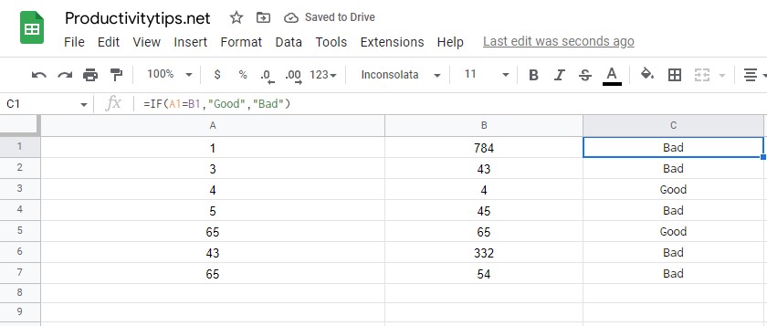 How to Compare Two Columns in Google Sheets? Simple Guide